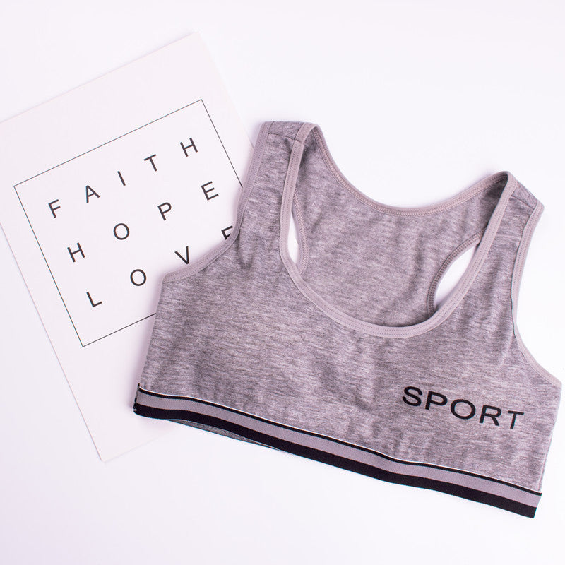 Sweat-Absorbent Racer Back Bra Sports Bra