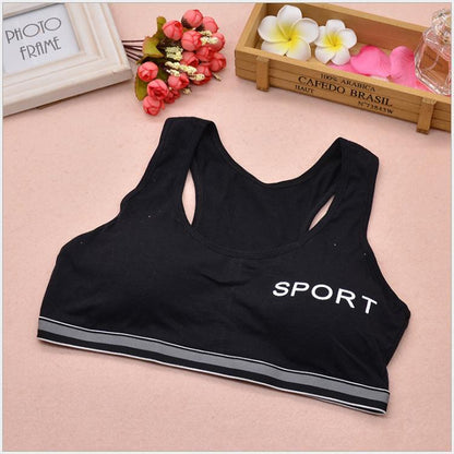 Sweat-Absorbent Racer Back Bra Sports Bra