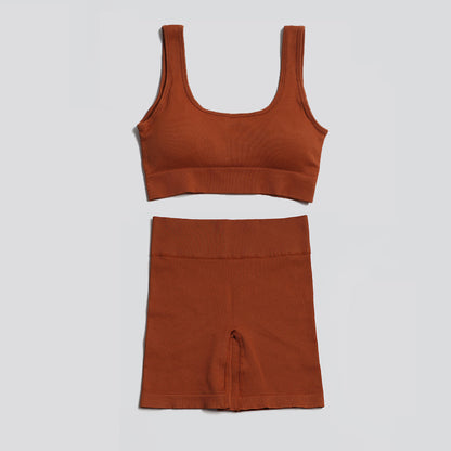 Bra Shorts Yoga Wear Fitness Suit