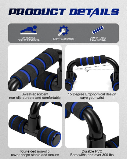 Portable Push Up Bars (2 Pack)