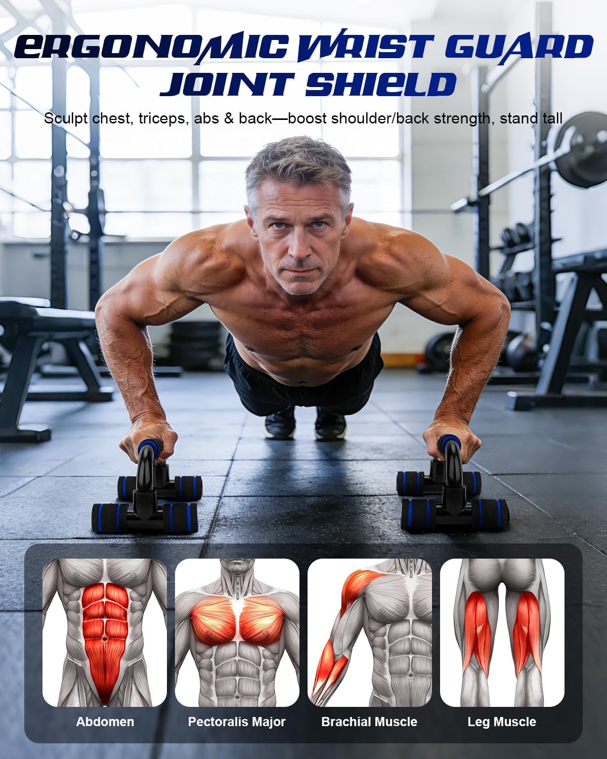 Portable Push Up Bars (2 Pack)