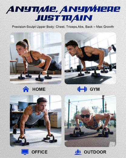 Portable Push Up Bars (2 Pack)