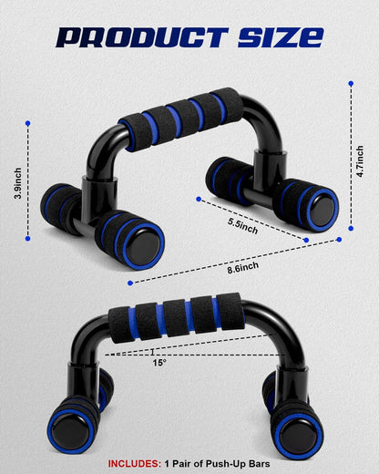 Portable Push Up Bars (2 Pack)