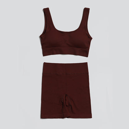 Bra Shorts Yoga Wear Fitness Suit